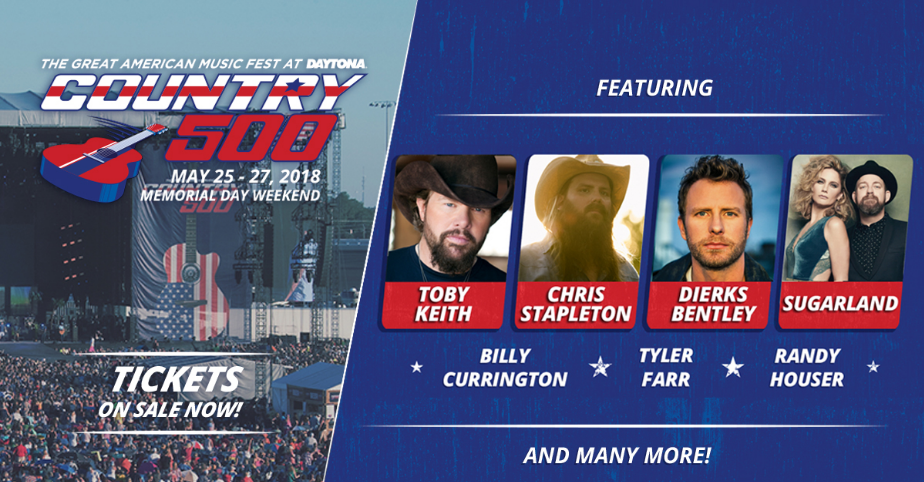 Discount Country 500 Festival Tickets